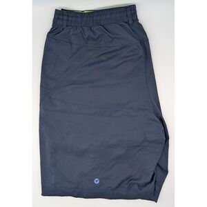 Birddogs‎ Shorts Mens XXL LONG Navy Blue Classic Lined Drawstring Active Adult